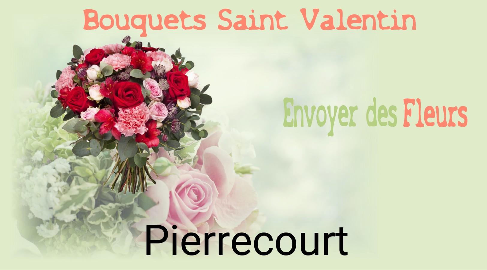 Roses de Saint-Valentin livrées à Pierrecourt